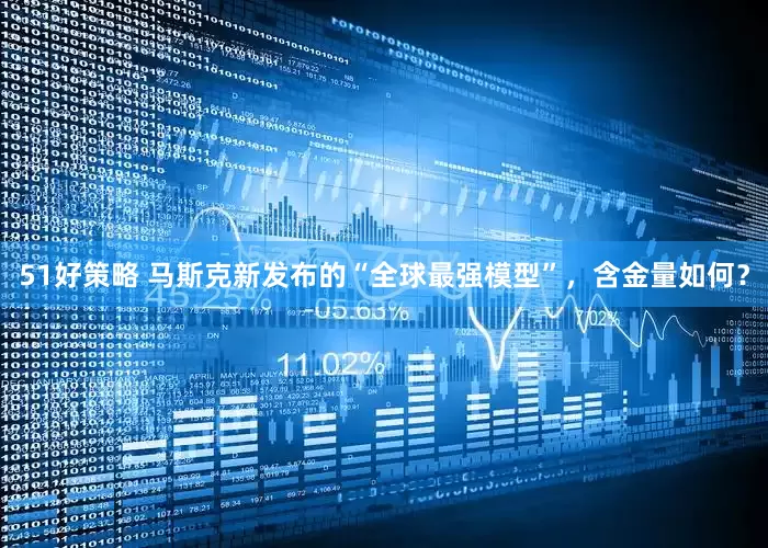 51好策略 马斯克新发布的“全球最强模型”，含金量如何？
